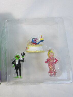 The Muppets 50th Anniversary Ornament Set Kermit, Gonzo & Miss Piggy